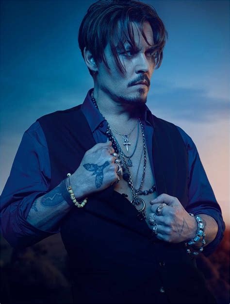 johnny depp sauvage photo